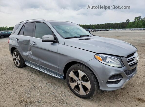 4JGDA5JB2GA789408 2016 MERCEDES-BENZ GLE Gray Передня права чверть