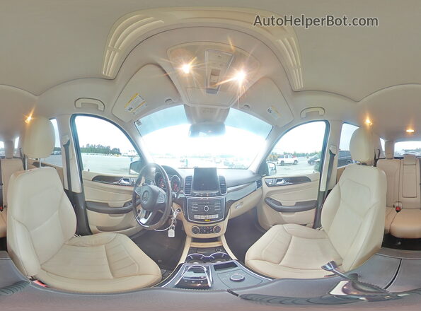 4JGDA5JB2GA789408 2016 MERCEDES-BENZ GLE Gray Панорамний вид салону 360°