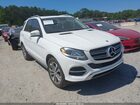 2016 Mercedes-benz Gle 350 White vin: 4JGDA5JB3GA711509