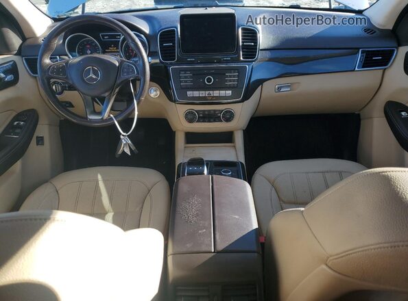 4JGDA5JB3GA795895 2016 MERCEDES-BENZ GLE Silver Widok deski rozdzielczej