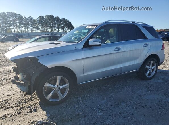 4JGDA5JB3GA795895 2016 MERCEDES-BENZ GLE Silver Przód lewy