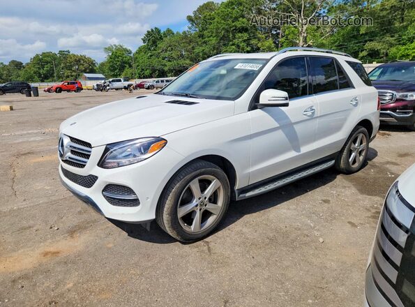 4JGDA5JB3HA960801 2017 MERCEDES-BENZ GLE White Vista tres cuartos delantera izquierda