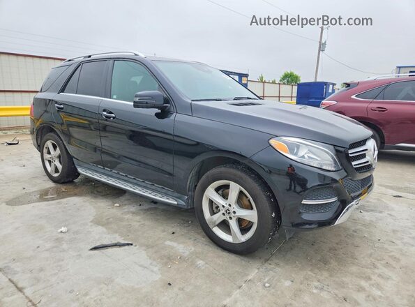 4JGDA5JB3JB076387 2018 MERCEDES-BENZ GLE Черный Передняя правая четверть