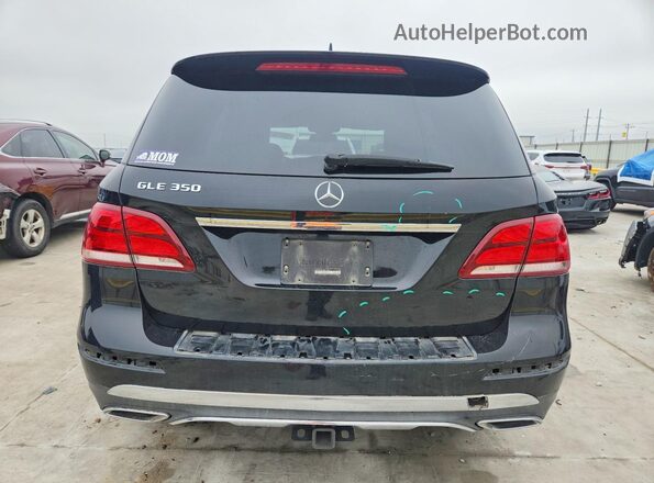 4JGDA5JB3JB076387 2018 MERCEDES-BENZ GLE Черный Вид сзади