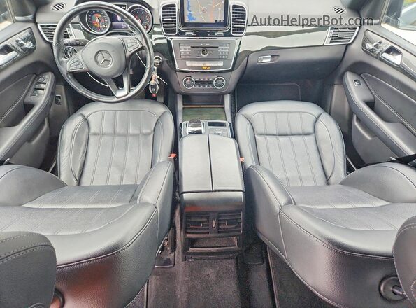 4JGDA5JB3JB076387 2018 MERCEDES-BENZ GLE Черный Вид панели приборов