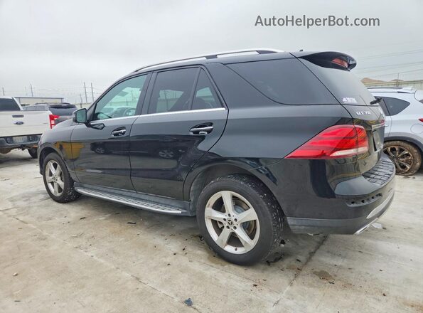 4JGDA5JB3JB076387 2018 MERCEDES-BENZ GLE Черный Задняя левая четверть
