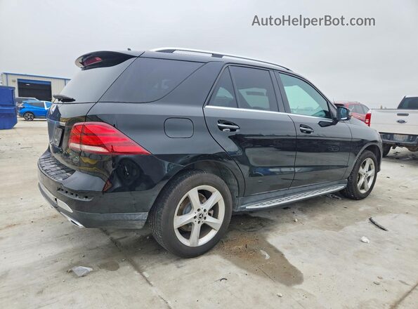 4JGDA5JB3JB076387 2018 MERCEDES-BENZ GLE Черный Задняя правая четверть