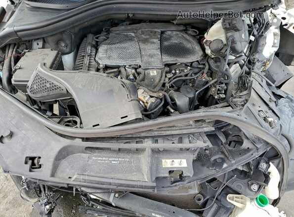 4JGDA5JB4GA744843 2016 MERCEDES-BENZ GLE White Вид підкапотного простору