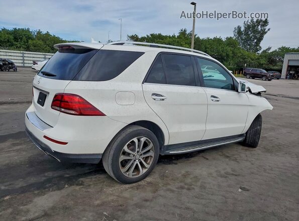 4JGDA5JB4GA744843 2016 MERCEDES-BENZ GLE White Задня права чверть
