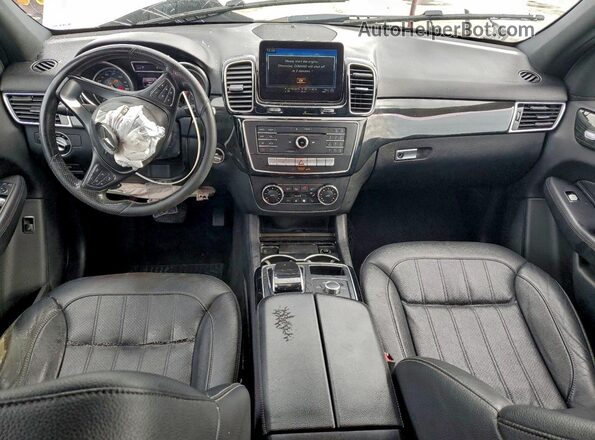 4JGDA5JB4GA744843 2016 MERCEDES-BENZ GLE White Вид панелі приладів