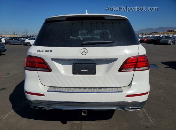 4JGDA5JB4HA936118 2017 MERCEDES-BENZ GLE Белый Вид сзади