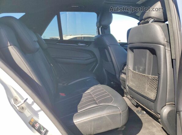 4JGDA5JB4HA936118 2017 MERCEDES-BENZ GLE Белый Вид задней части салона
