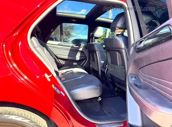 4JGDA5JB4JB005635 2018 MERCEDES-BENZ GLE Красный Вид сзади