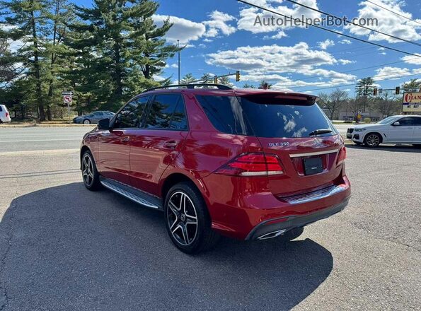 4JGDA5JB4JB005635 2018 MERCEDES-BENZ GLE Красный Передняя правая четверть