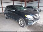 2016 Mercedes-benz Gle 350   Black vin: 4JGDA5JB5GA766561