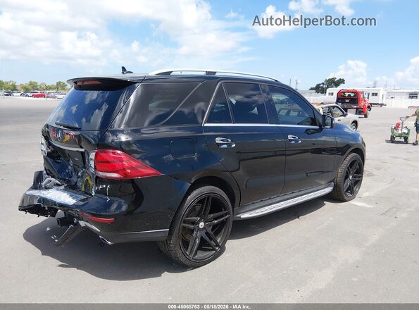 4JGDA5JB5HA854057 2017 MERCEDES-BENZ GLE 350 Черный Задняя правая четверть
