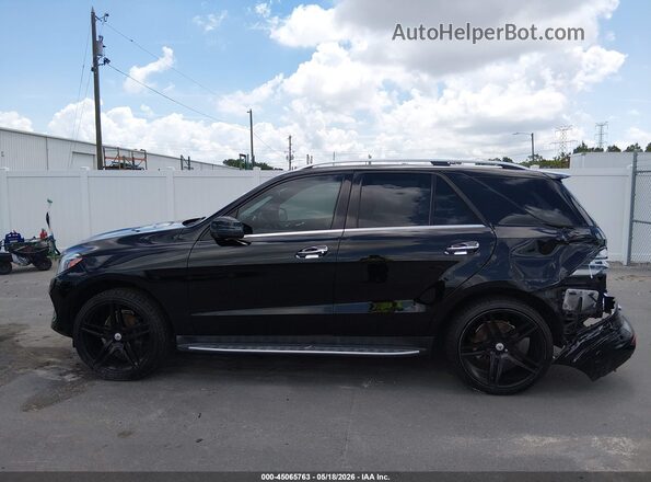 4JGDA5JB5HA854057 2017 MERCEDES-BENZ GLE 350 Черный Панорамный вид салона 360°
