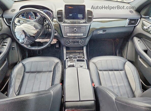 4JGDA5JB5JB027384 2018 MERCEDES-BENZ GLE Черный Вид панели приборов