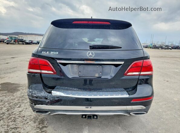 4JGDA5JB5JB027384 2018 MERCEDES-BENZ GLE Черный Вид сзади