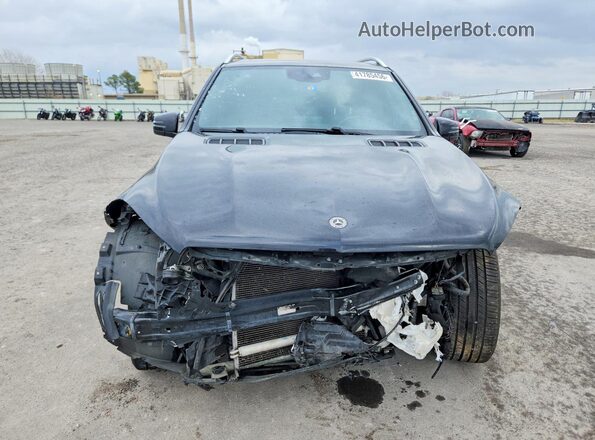 4JGDA5JB5JB027384 2018 MERCEDES-BENZ GLE Черный Вид спереди