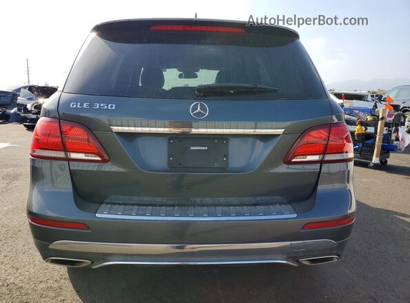 4JGDA5JB6GA684807 2016 MERCEDES-BENZ GLE Серый Вид сзади