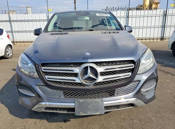 4JGDA5JB6GA684807 2016 MERCEDES-BENZ GLE Серый Вид спереди