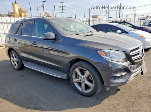 4JGDA5JB6GA684807 2016 MERCEDES-BENZ GLE Серый Передняя правая четверть