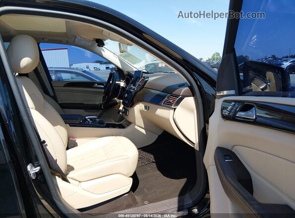4JGDA5JB6HA881607 2017 MERCEDES-BENZ GLE 350 Black Vista interior delantera
