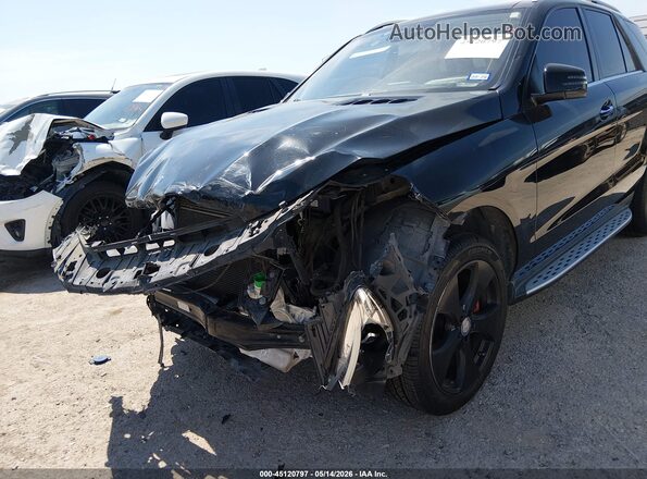 4JGDA5JB6HA881607 2017 MERCEDES-BENZ GLE 350 Black Vista frontal