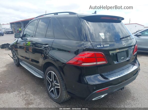 4JGDA5JB6HA937951 2017 MERCEDES-BENZ GLE 350 Черный Задняя левая четверть