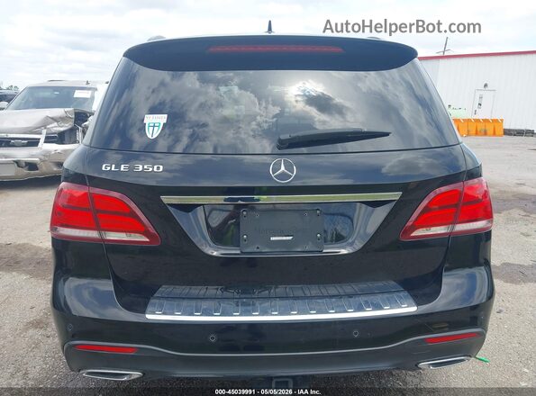 4JGDA5JB6HA937951 2017 MERCEDES-BENZ GLE 350 Черный 