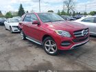 2017 Mercedes-benz Gle 350   Red vin: 4JGDA5JB6HA957620