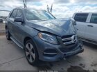 2017 Mercedes-benz Gle 350   Gray vin: 4JGDA5JB6HA984302