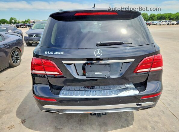 4JGDA5JB7GA684900 2016 MERCEDES-BENZ GLE Black Вид ззаду