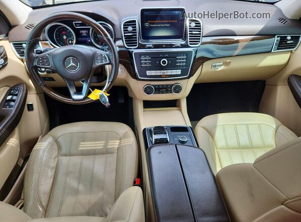 4JGDA5JB7GA684900 2016 MERCEDES-BENZ GLE Black Вид панелі приладів