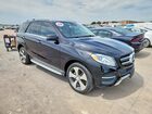 2016 Mercedes-benz Gle 350 Black vin: 4JGDA5JB7GA684900