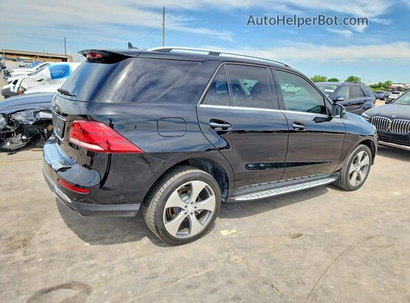 4JGDA5JB7GA684900 2016 MERCEDES-BENZ GLE Black Задня права чверть