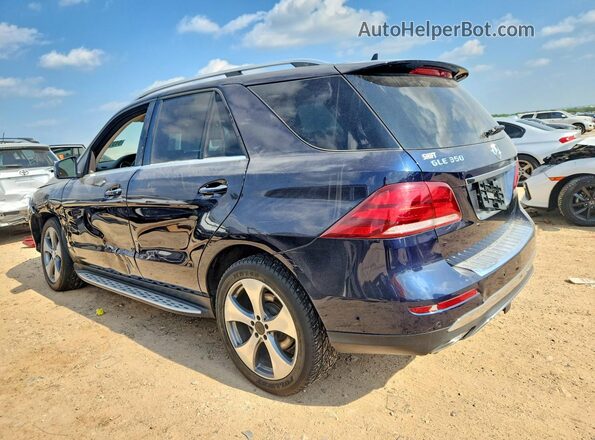 4JGDA5JB8GA766330 2016 MERCEDES-BENZ GLE Blue Tył lewy