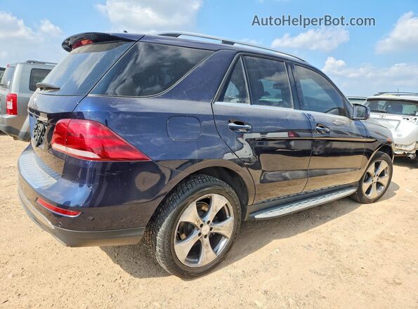 4JGDA5JB8GA766330 2016 MERCEDES-BENZ GLE Blue Tył prawy
