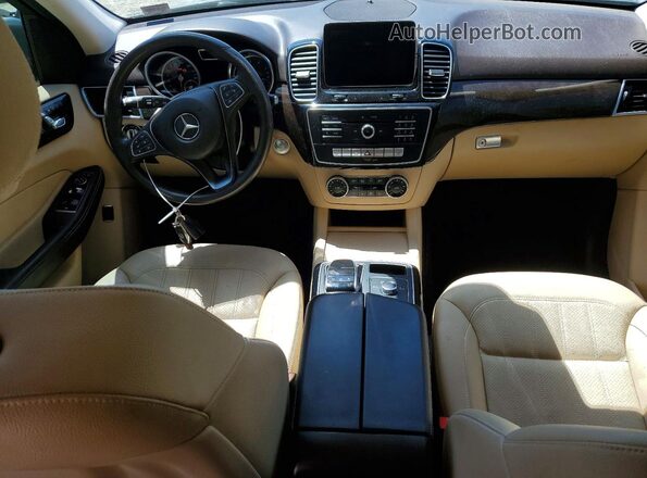 4JGDA5JB8GA783483 2016 MERCEDES-BENZ GLE Gray Widok deski rozdzielczej
