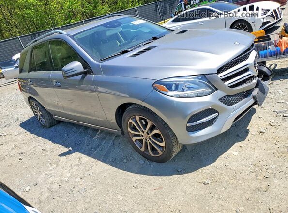 4JGDA5JB8GA783483 2016 MERCEDES-BENZ GLE Gray Przód prawy