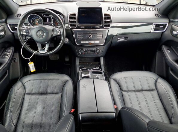 4JGDA5JB8HA920908 2017 MERCEDES-BENZ GLE Black Widok deski rozdzielczej