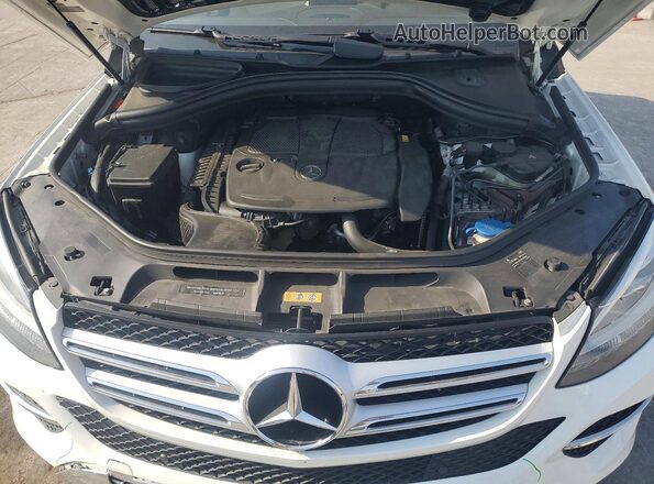 4JGDA5JB9GA657892 2016 MERCEDES-BENZ GLE Белый Вид подкапотного пространства