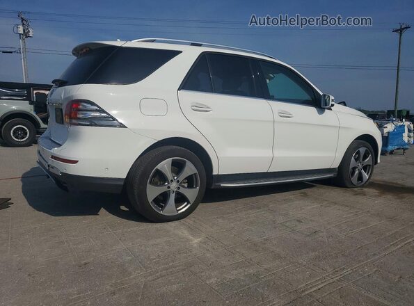 4JGDA5JB9GA657892 2016 MERCEDES-BENZ GLE Белый Задняя правая четверть