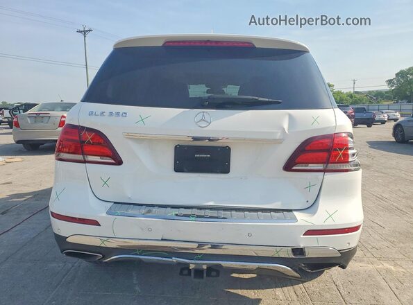 4JGDA5JB9GA657892 2016 MERCEDES-BENZ GLE Белый Вид сзади
