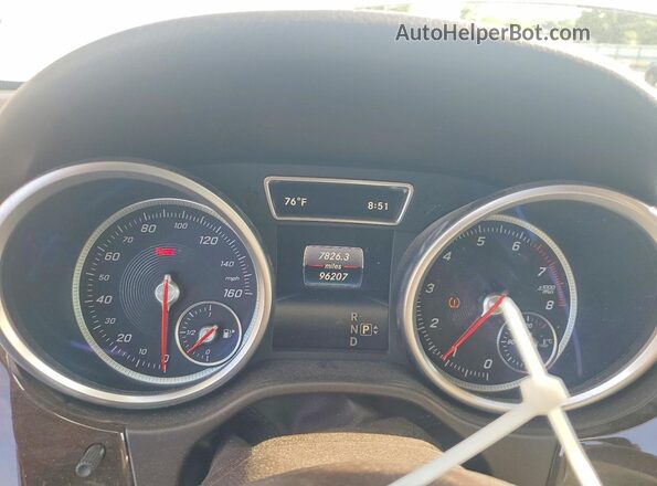 4JGDA5JB9GA657892 2016 MERCEDES-BENZ GLE Белый Вид щитка приборов