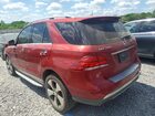 2016 Mercedes-benz Gle 350 Красный vin: 4JGDA5JB9GA806561
