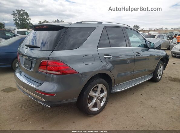 4JGDA5JB9HA937622 2017 MERCEDES-BENZ GLE 350 Серый Задняя правая четверть