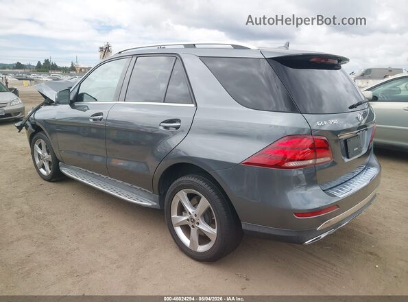 4JGDA5JB9HA937622 2017 MERCEDES-BENZ GLE 350 Серый Задняя левая четверть