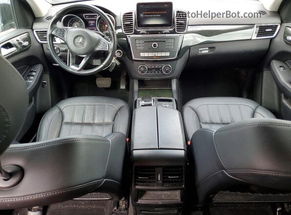 4JGDA5JBXGA674751 2016 MERCEDES-BENZ GLE Black Вид панелі приладів